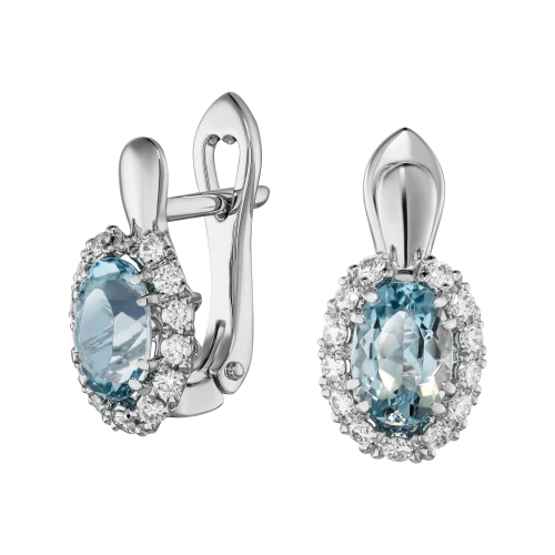 Серьги «Улетая за горизонт»
