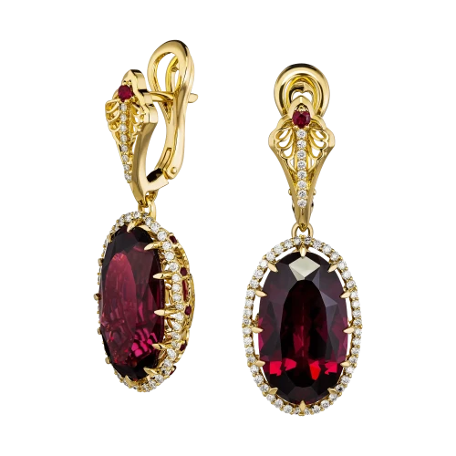 Серьги «Напоенный силой огня» Серьги «Напоенный силой огня»