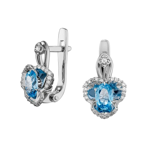 Серьги «Манящая небесность» Серьги «Манящая небесность»