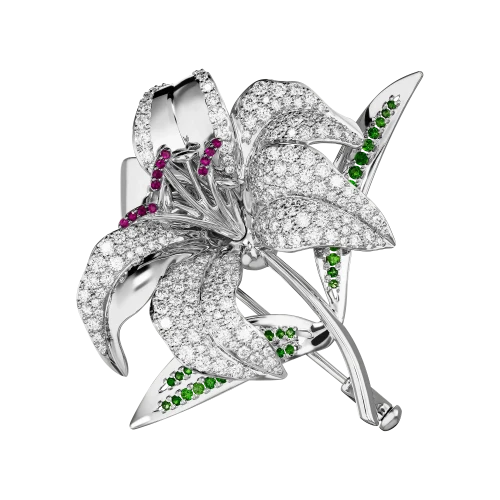 Брошь «Тишина благоухания» Брошь «Тишина благоухания»