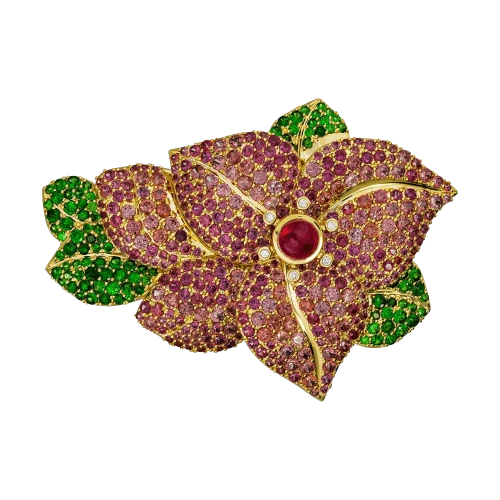 Брошь «Триллия» Брошь «Триллия»