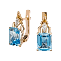 Серьги «Сияние воды» Серьги «Сияние воды»