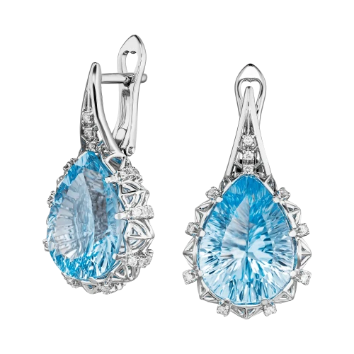 Серьги «Я дышу тобой»