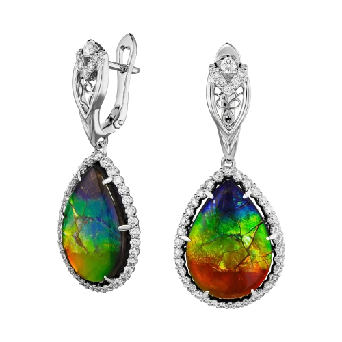 Серьги «Память океана»