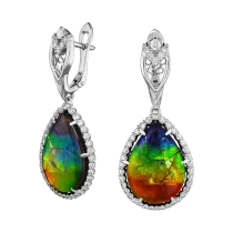 Серьги «Память океана»