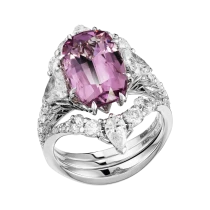 Кольцо «Утренний пион»