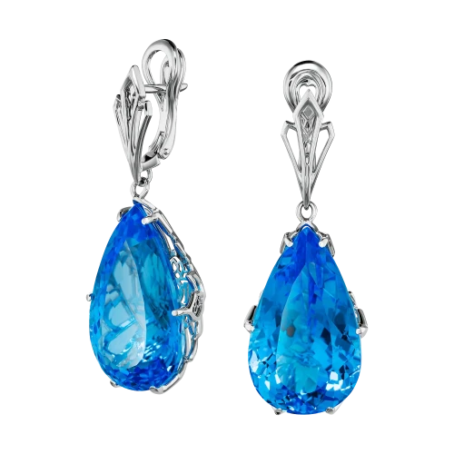 Серьги «Высоко взлетевшее небо»