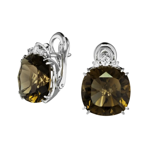 Серьги «Тепло вечера»