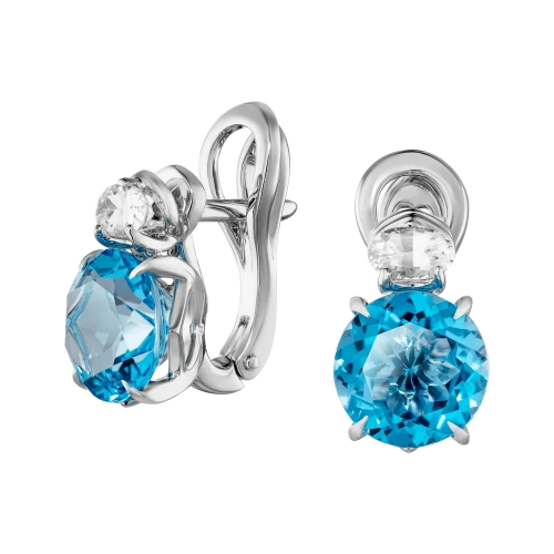 Серьги «Трепет океана»