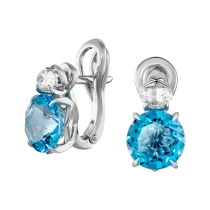 Серьги «Трепет океана»