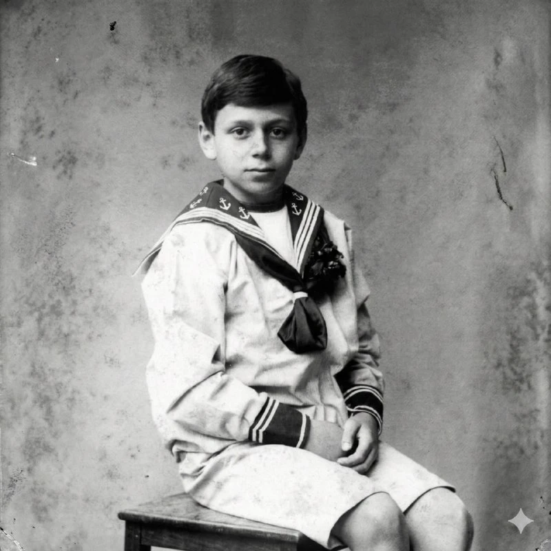 <p><em>На фото: Фулько ди Вердура в детстве</em></p>