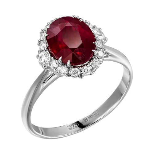 Кольцо с рубином «Максимальная близость» Кольцо с рубином «Максимальная близость»