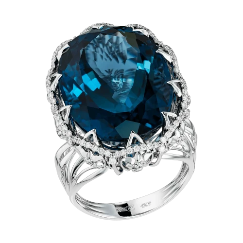 Кольцо «Ночной витраж»