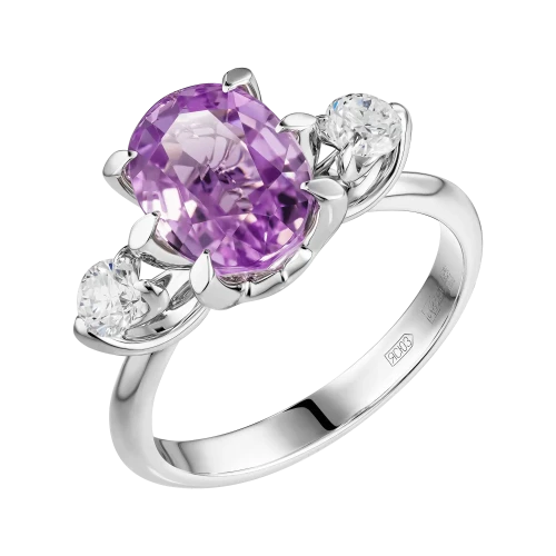 Кольцо «Лиловая нежность»