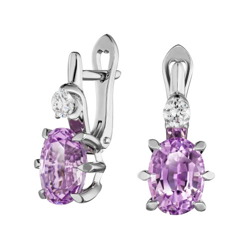 Серьги «Лиловая нежность»