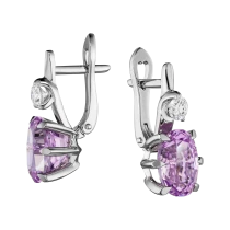 Серьги «Лиловая нежность» Серьги «Лиловая нежность»