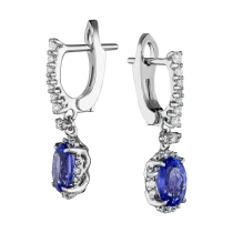 Серьги «Тональность небес» Серьги «Тональность небес»