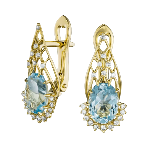 Серьги «Мерцание горизонта»