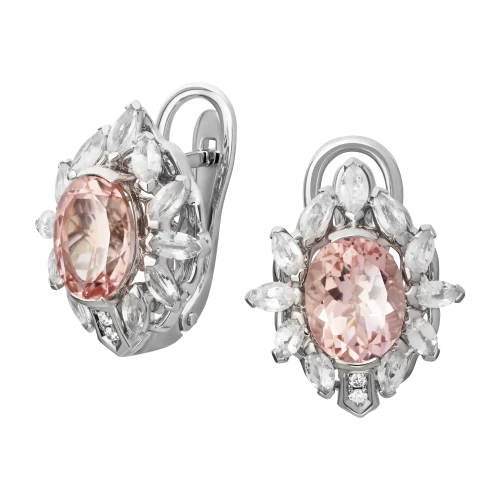 Серьги «Розовое пирожное 2»