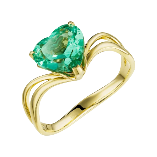 Кольцо «Сердцем будь со мной»