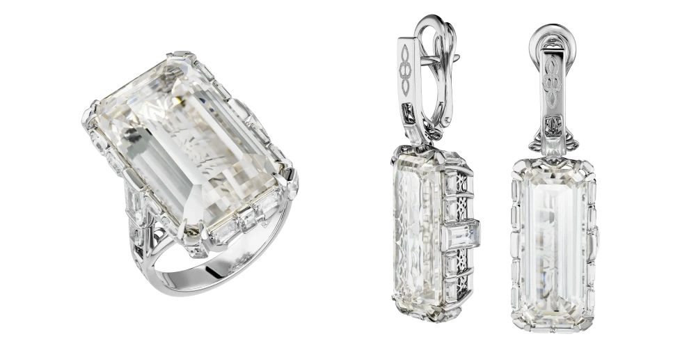 Гарнитур «Лучезарный иней»