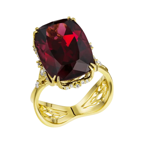 Кольцо «Жар закатного ветра»