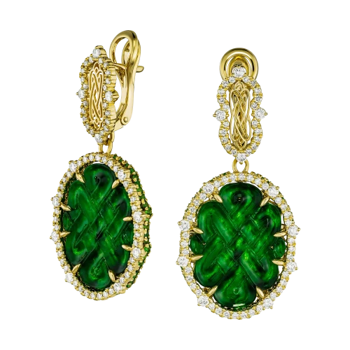 Серьги «Имперский узор»