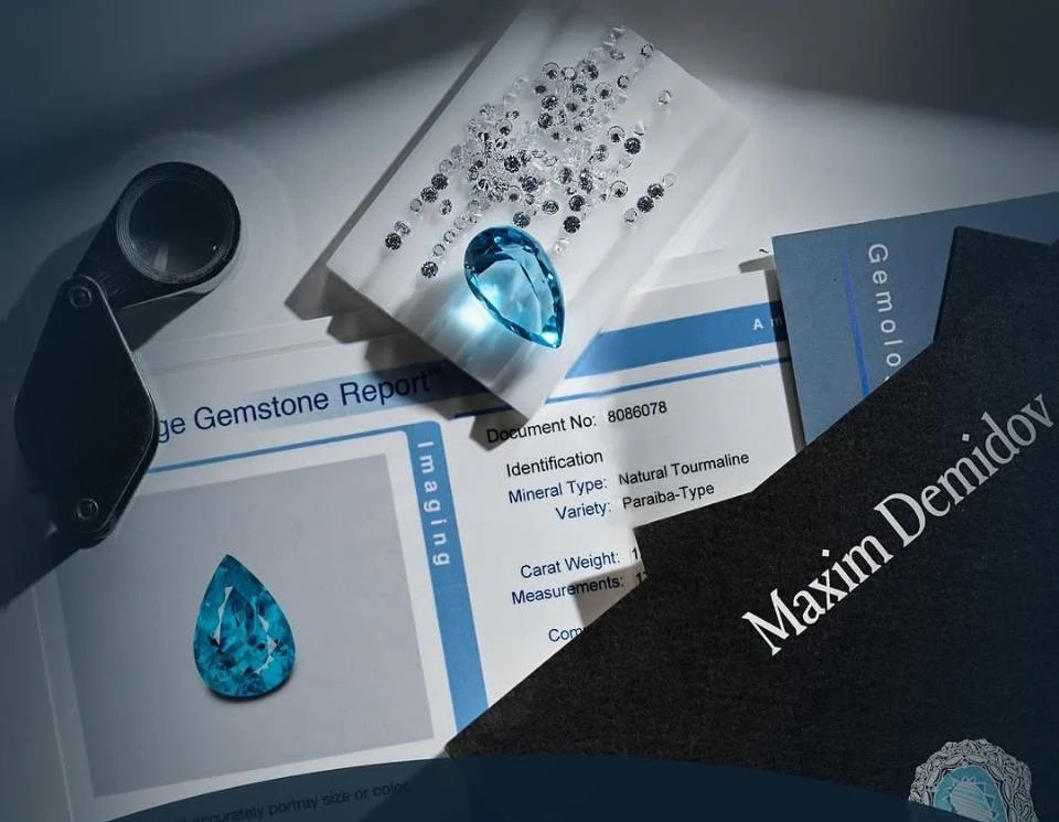 <p><em>На фото: личная колекция драгоценых самоцветов Ювелирного дома Maxim Demidov</em></p>