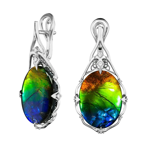 Серьги «Хроники света»