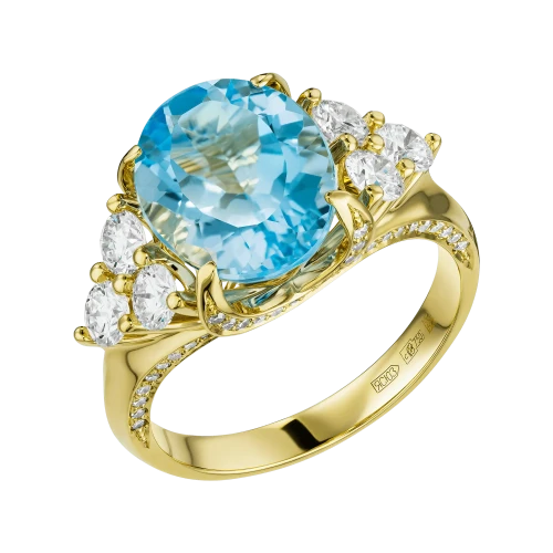 Кольцо «Спустившись с небес»