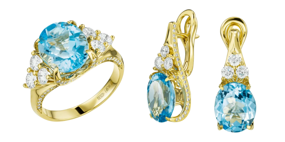 Гарнитур «Спустившись с небес»