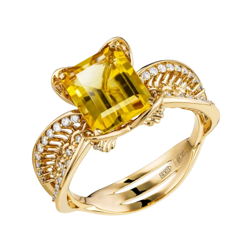 Кольцо «Бразильское солнце»