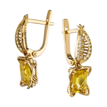 Серьги «Бразильское солнце»