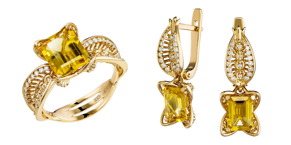 Гарнитур «Бразильское солнце» Гарнитур «Бразильское солнце»