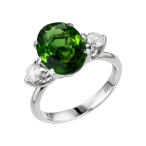 Кольцо «ВЕрсальская зелень»