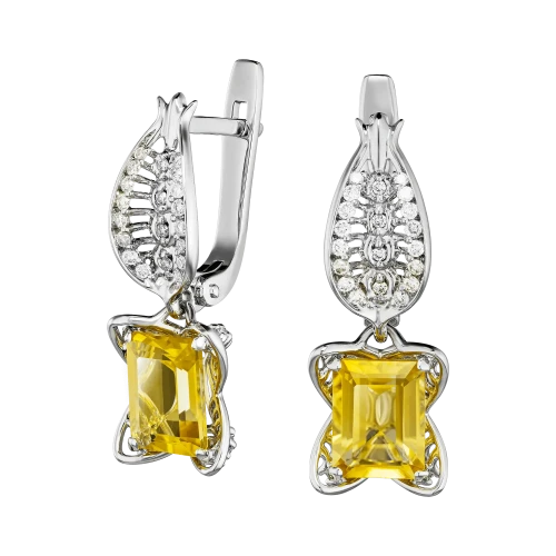 Серьги «Тепло в отражение»