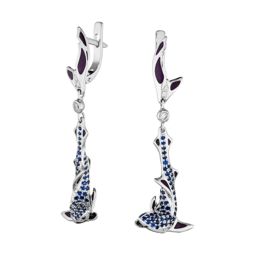 Серьги «Природа власти»