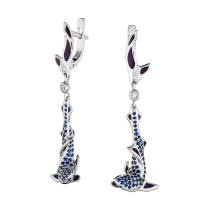 Серьги «Природа власти»