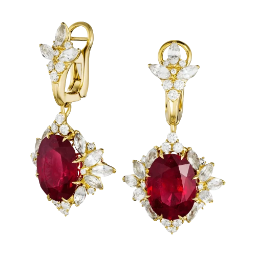 Серьги «Жизнь в ярких мгновениях»