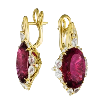 Серьги «Терпкость вишен»