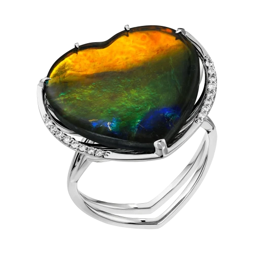 Кольцо «Вселенная в ладонях»