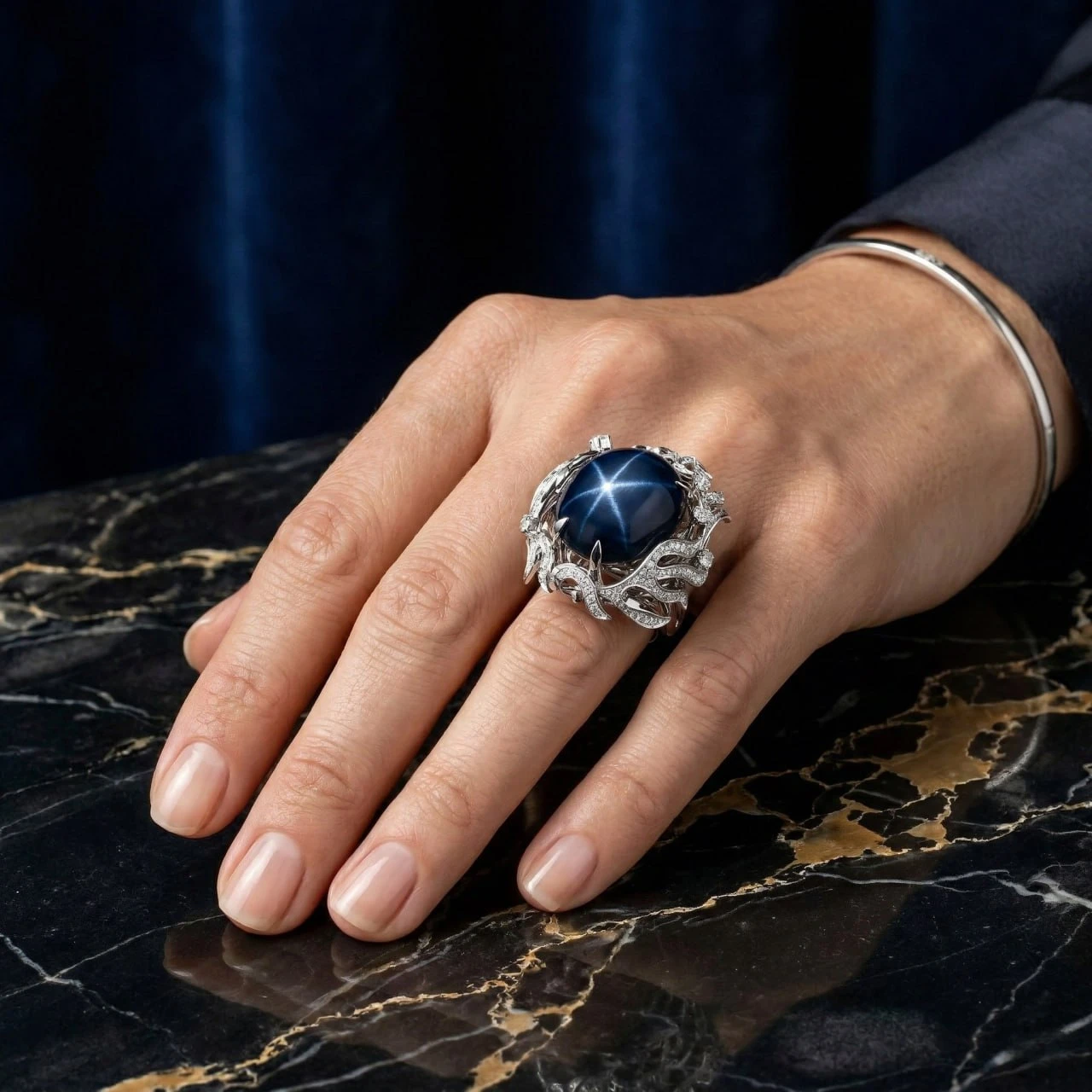 <p><em>На фото: кольцо со звездчатым сапфиром <a href="https://maxim-demidov.ru/products/kolco-zvezdnaya-glubina" target="_blank">«Звездная глубина»</a> от Ювелирного дома Maxim Demidov</em></p>