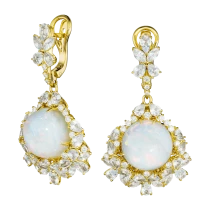 Серьги «К радости цветения»