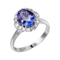 Кольцо «Небесные тона»