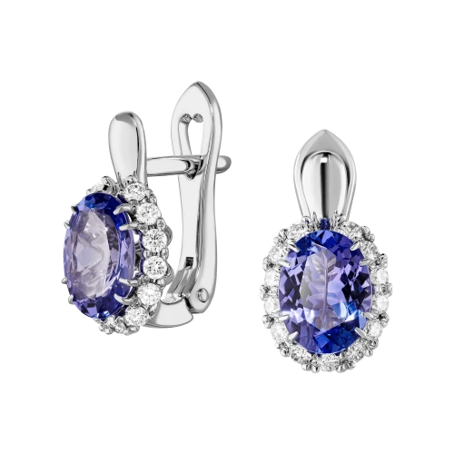 Серьги «Небесные тона»