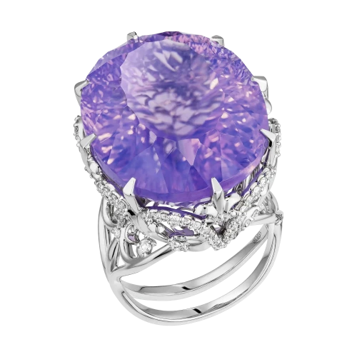 Кольцо «Под вуалью лавандовых снов»