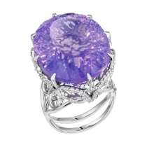 Кольцо «Под вуалью лавандовых снов»