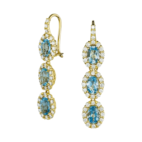 Серьги «Своевременная волна»