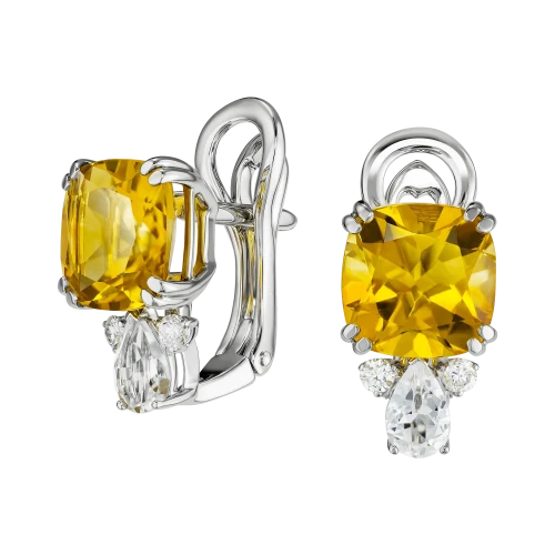 Серьги «Ясность зимнего дня»