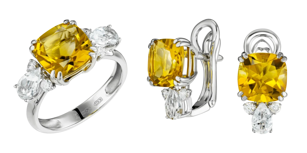 Гарнитур «Ясность зимнего дня»